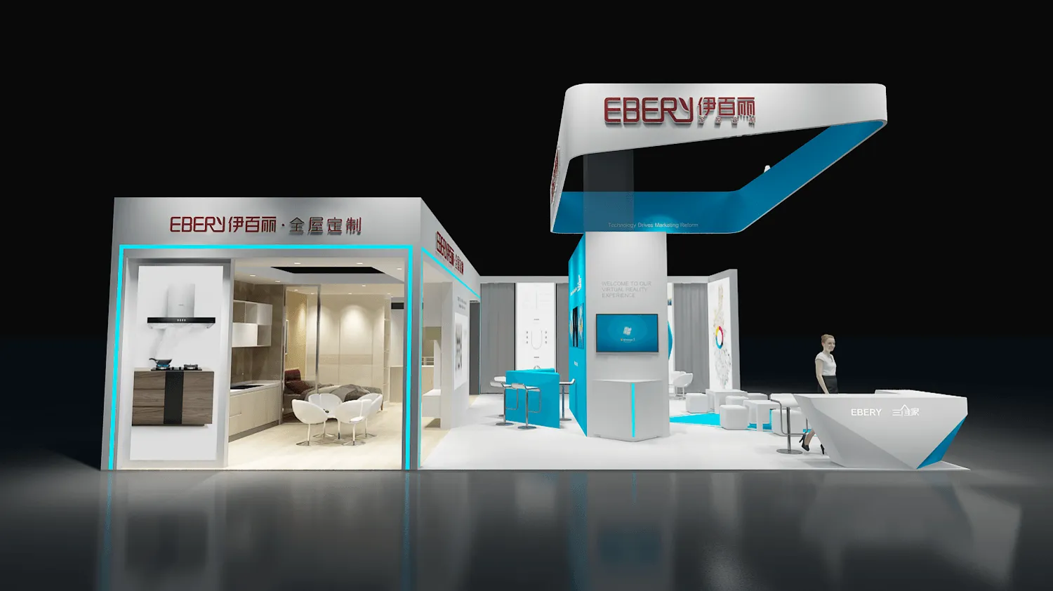 面对丹麦展台搭建需求，应该如何判断合作团队实力(图1)