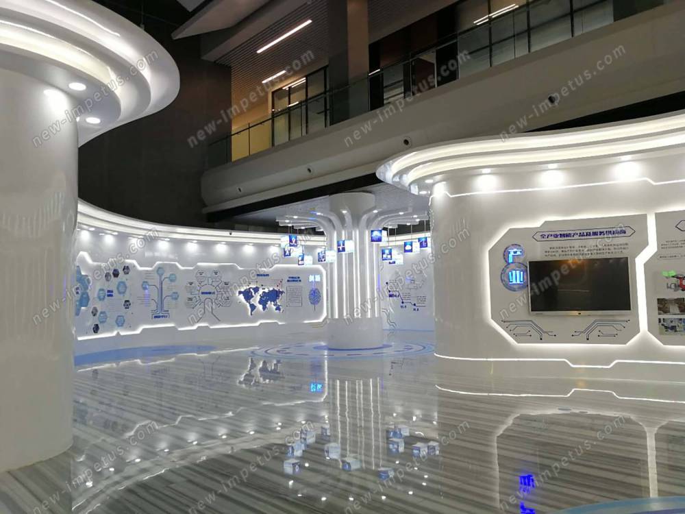 新松机器人自动化股份展厅设计搭建(图10)