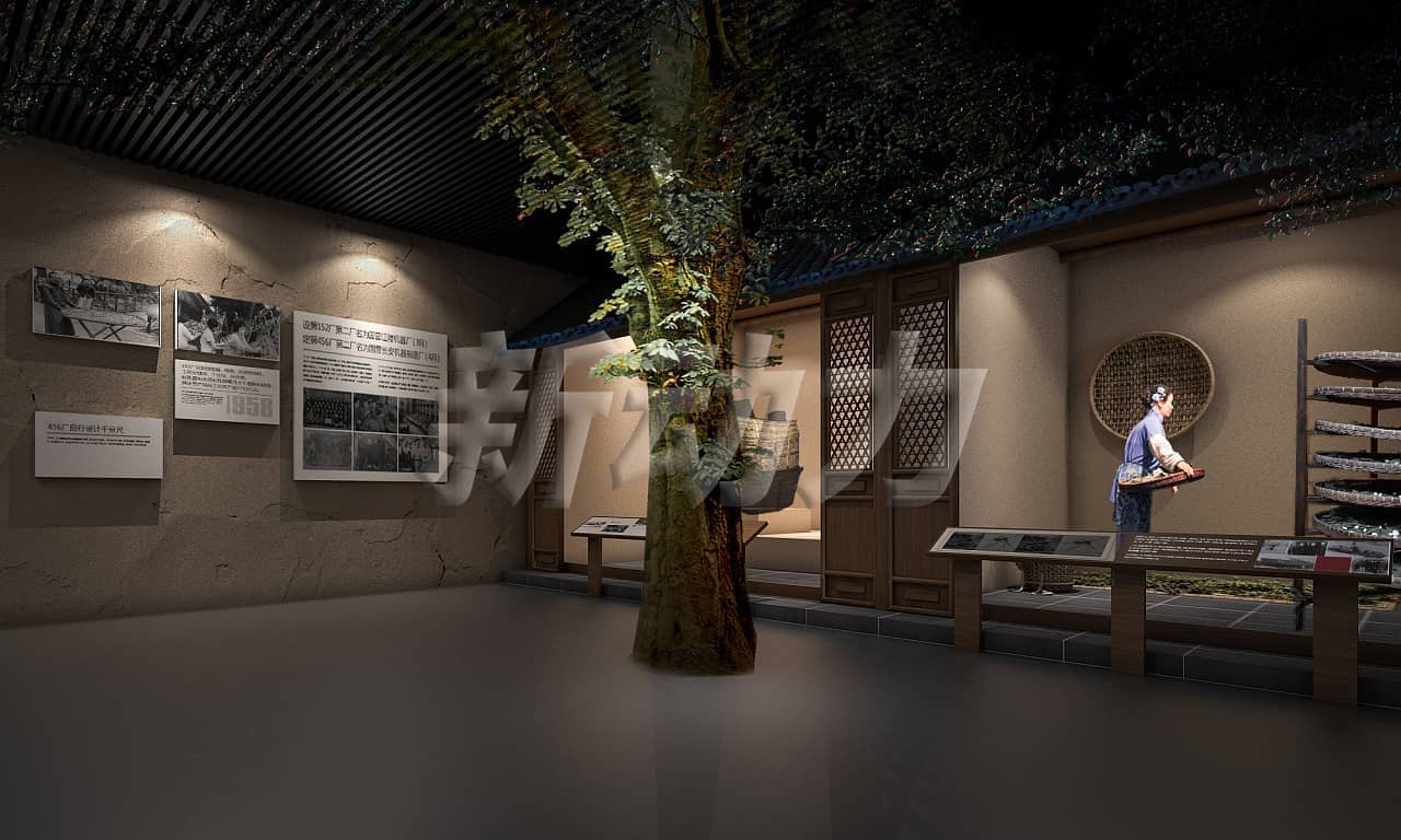 蚕桑文化展厅设计装修(图3)