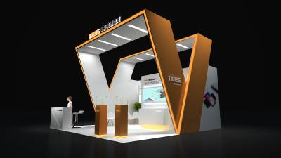展位搭建公司可靠的展位设计和施工及大型展览设计和施工(图1)