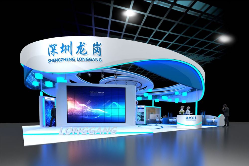 大型北京展会特装展台的展位如何设计布局(图1)