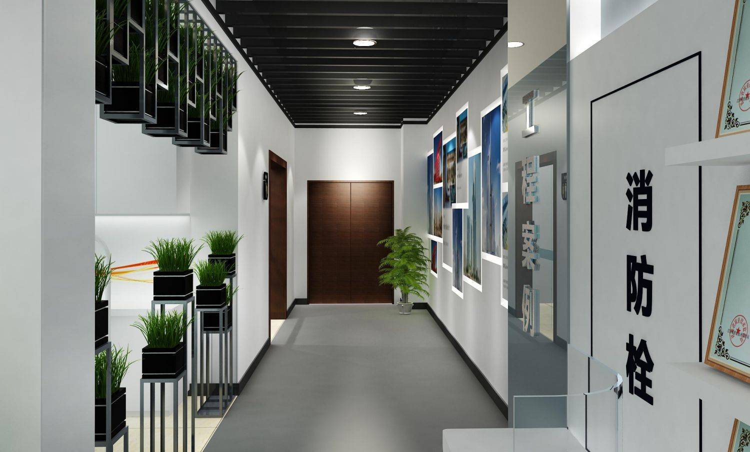 耀皮玻璃企业展厅设计(图7)