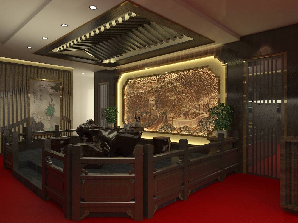 深圳益金珠宝展厅设计装修搭建(图10)