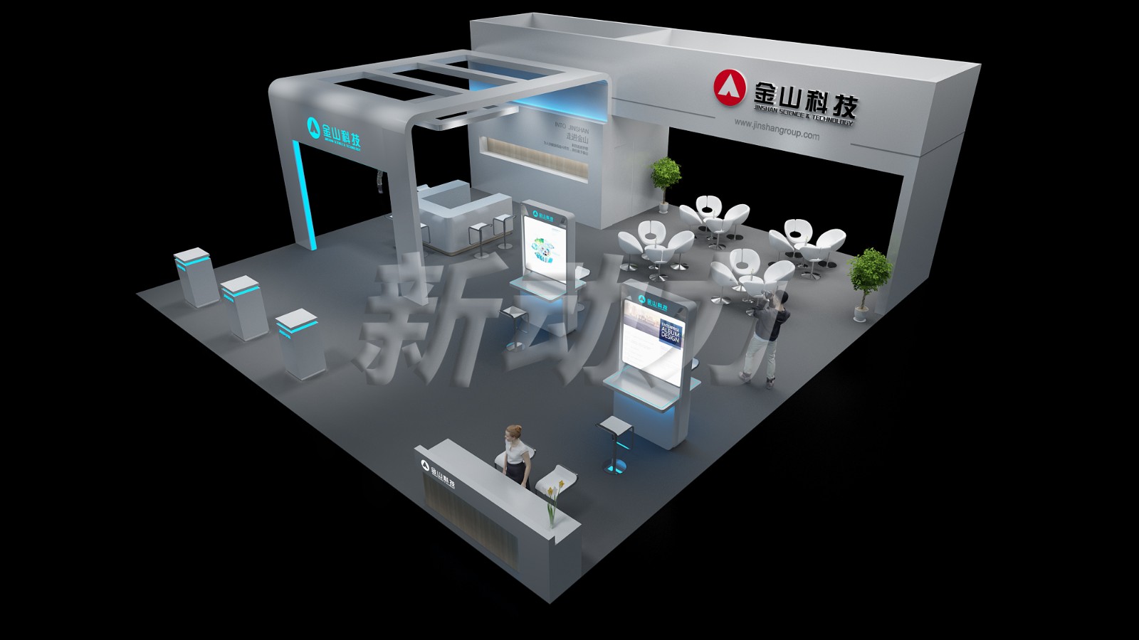 航展展会搭建__1、突显该展会已成为公司营销推广的重要手段之一。(图1)
