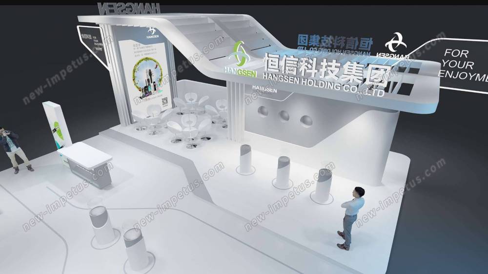 深圳锦江展览会展台设计_深圳锦江展览会展台设计怎么做？新动力展览认为在预算有限的(图1)