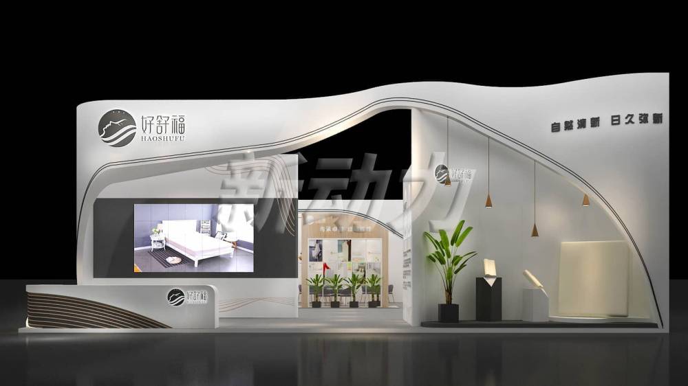 深圳建材展展台搭建设计制作_展台搭建设计空间设计方面,需要重点考虑的一点就是相应(图1)