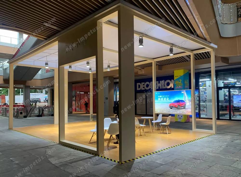 深圳展台展位设计公司_因此,设计人员在开始就要了解参展企业希望何种客流。(图1)