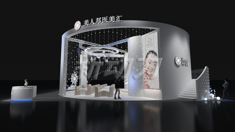 深圳展台空间设计_深圳展台空间设计是展台搭建中的主要内容,特装展览空间是一种构成(图1)