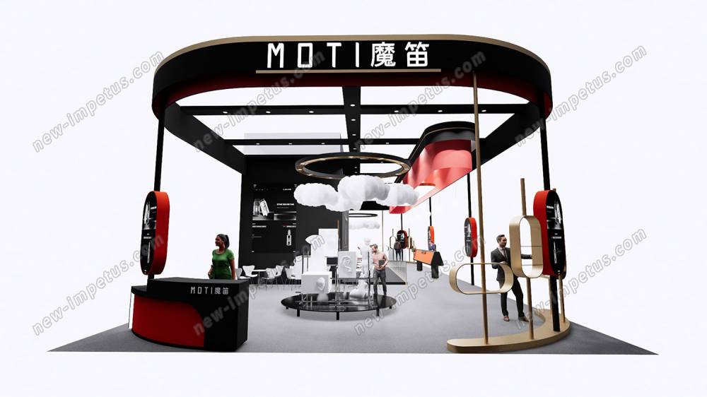 深圳展台设计搭建服务商_1、成立主题式展览摊位。(图1)