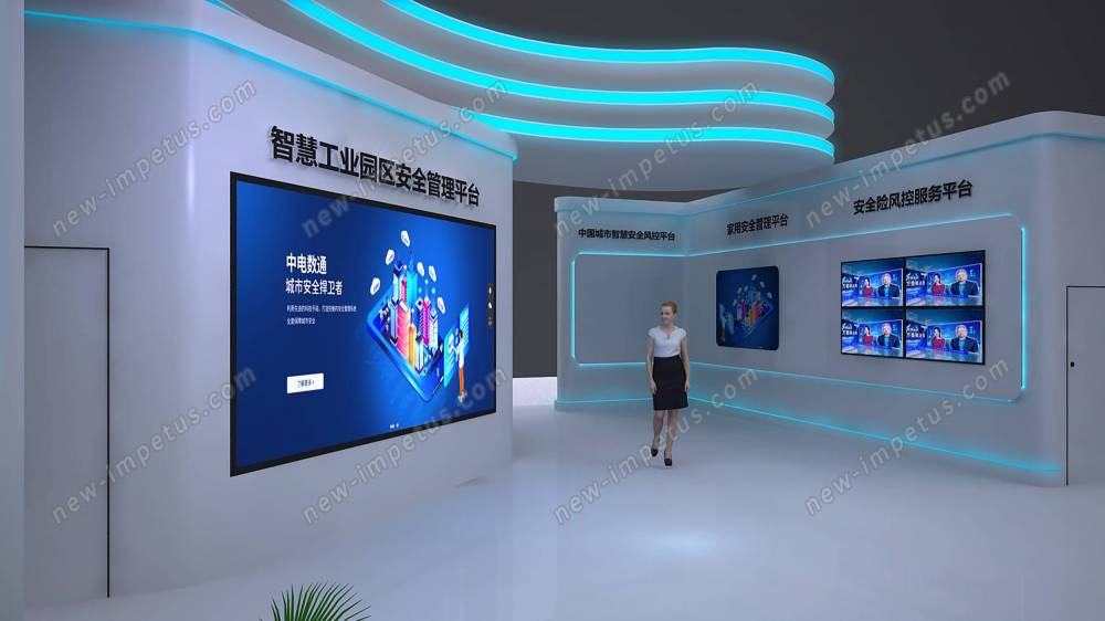 深圳展位设计展台搭建_同时,高位展台的某些位置也可能使观众从高处俯视您。(图1)