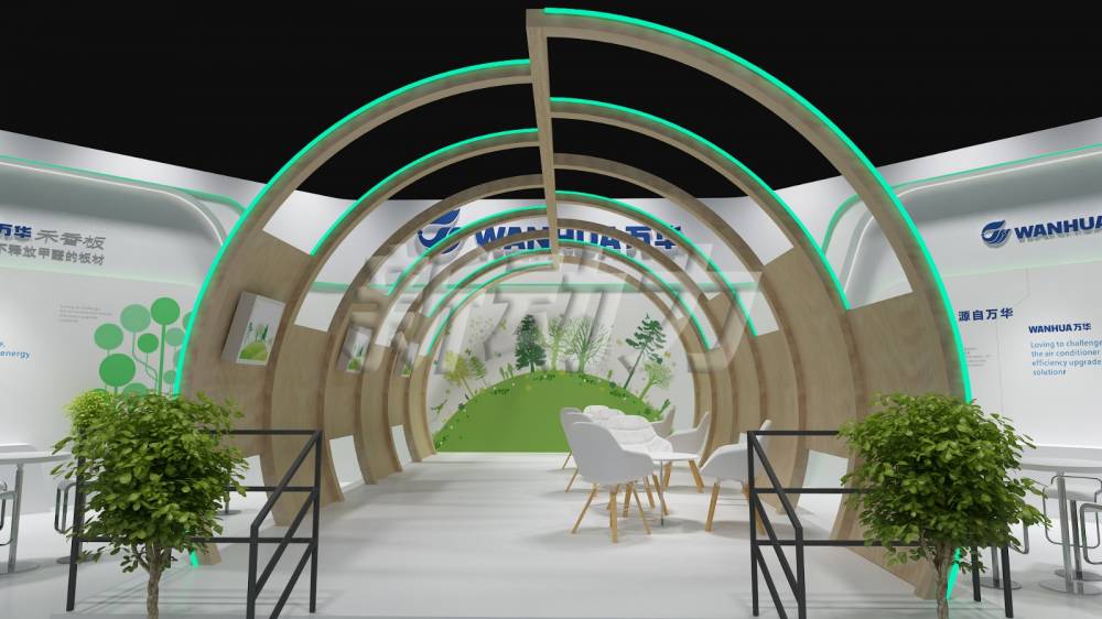 深圳展会展台设计_展台的第一作用是吸引参观者注意,并产生兴趣;第二作用是吸引参观(图1)