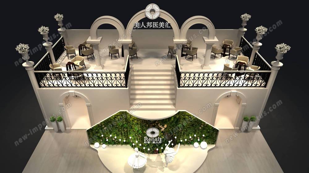 深圳乐器展展位搭建设计_体现出历史继承下发展的有根的特征。(图1)