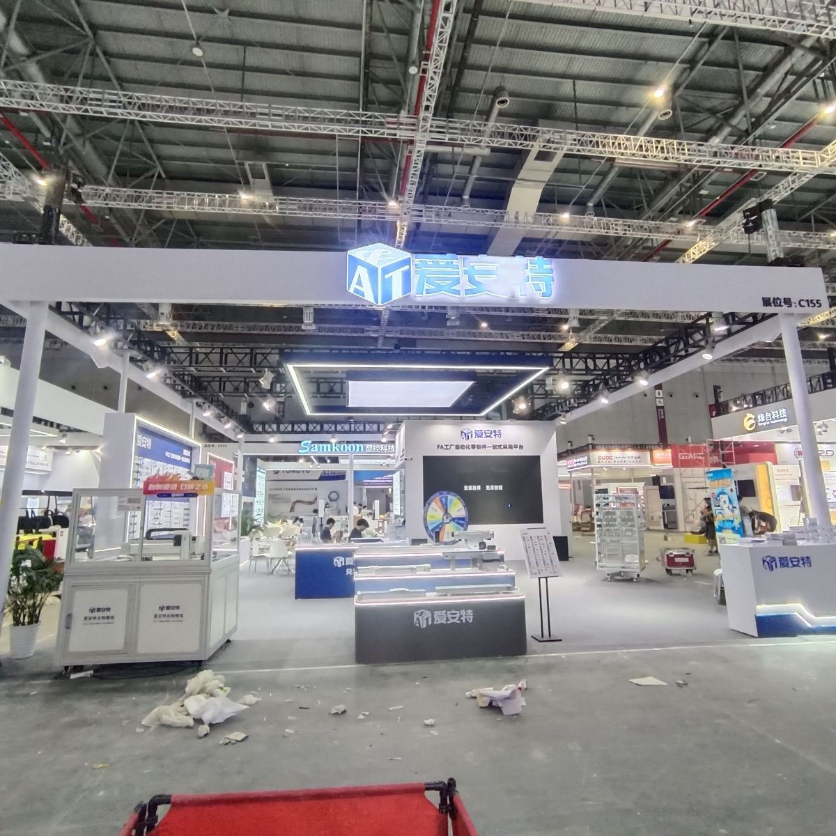 深圳展览装修与搭建公司——展台焕新指南(图1)