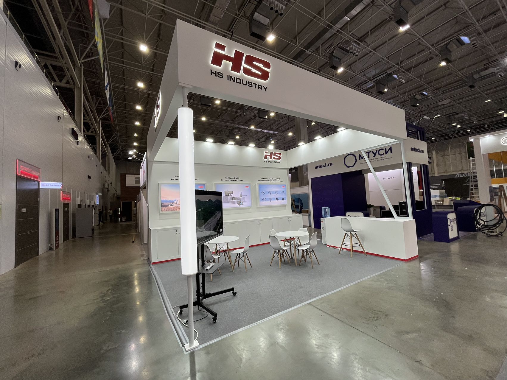 美国底特律展会设计搭建实景展示(图1)